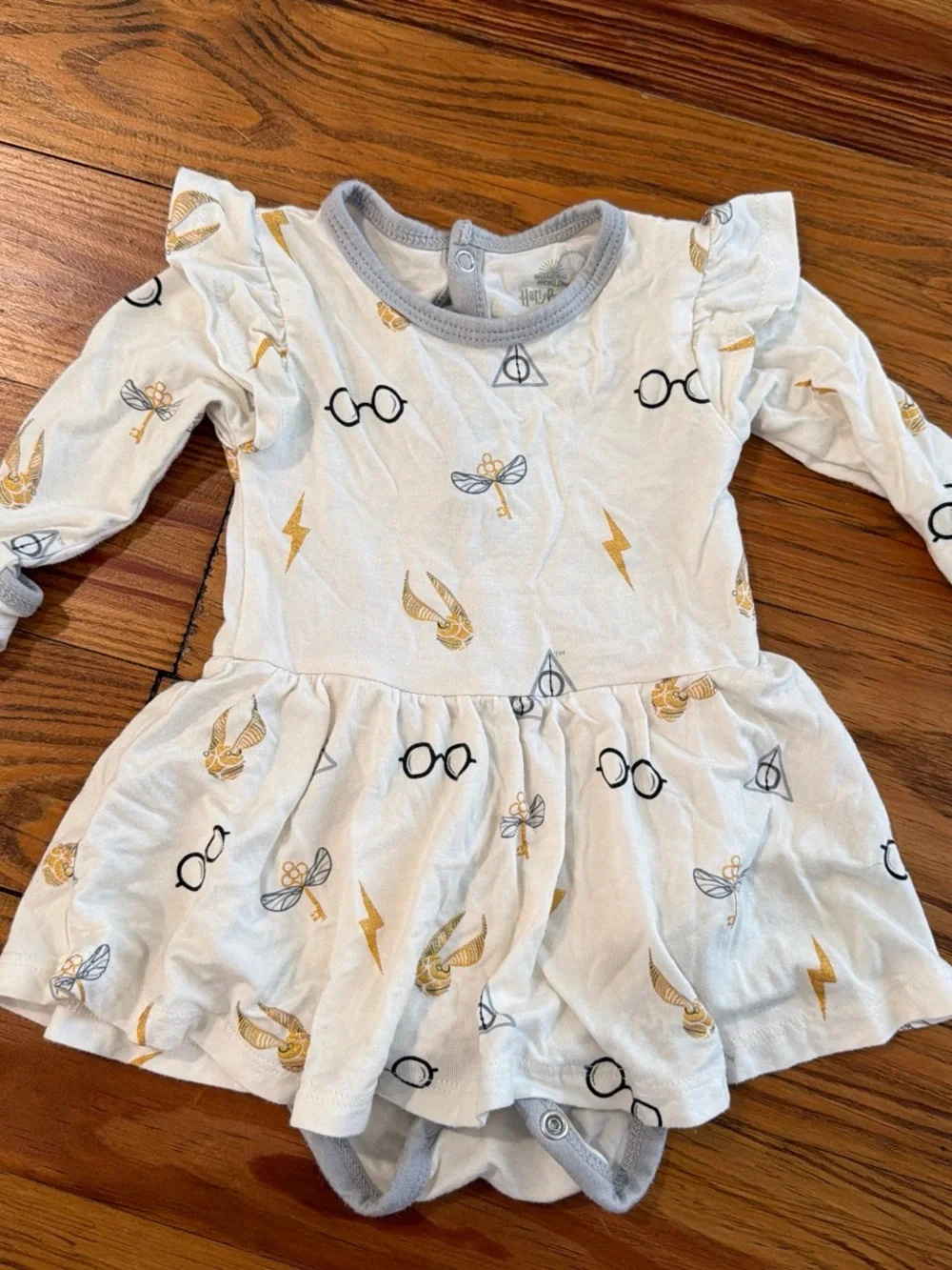 Kyte Baby x Harry Potter twirl dress onesie